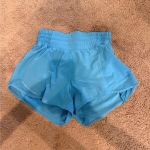 lululemon athletica Sky Blue Women's Running Shorts